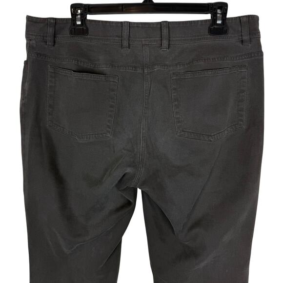 Eileen Fisher Jeans Womens Medium Gray Denim 5-Pockets Mid-Rise Bootcut Leg - Picture 7 of 12